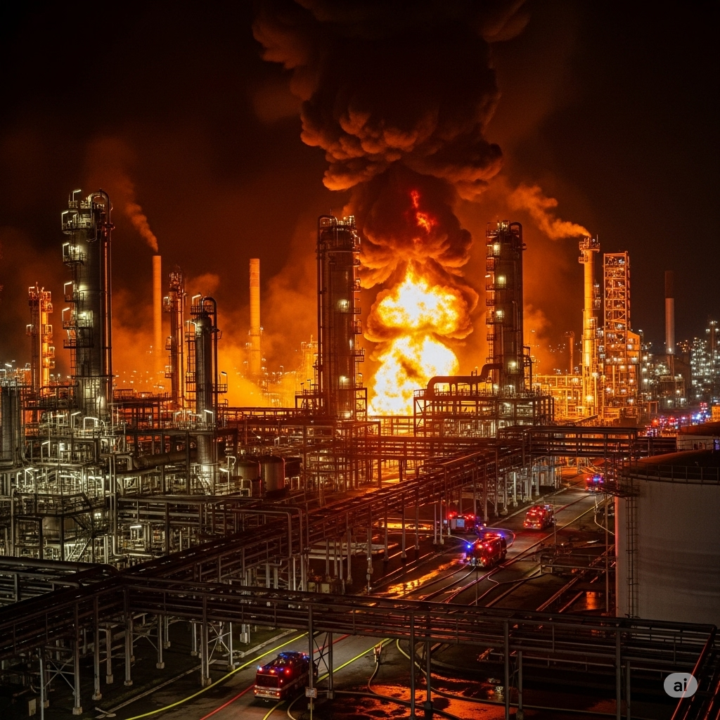 Russian oil refineries have suffered severe damage over the years.