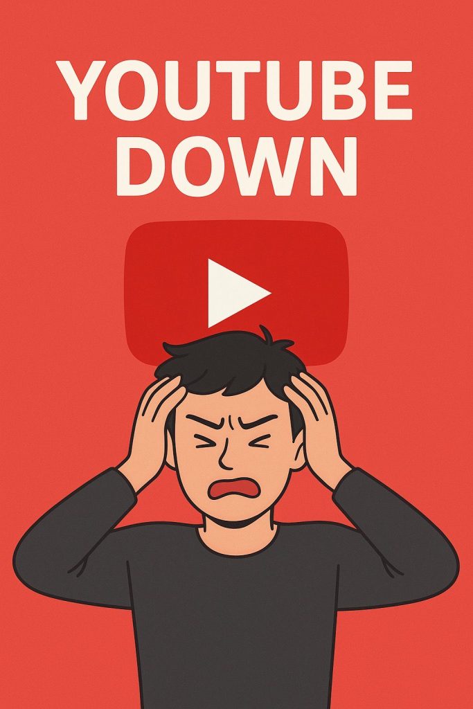 The disruption, which began early this morning (or late last night depending on your time zone), has effectively pulled the plug on the planet's primary source of video