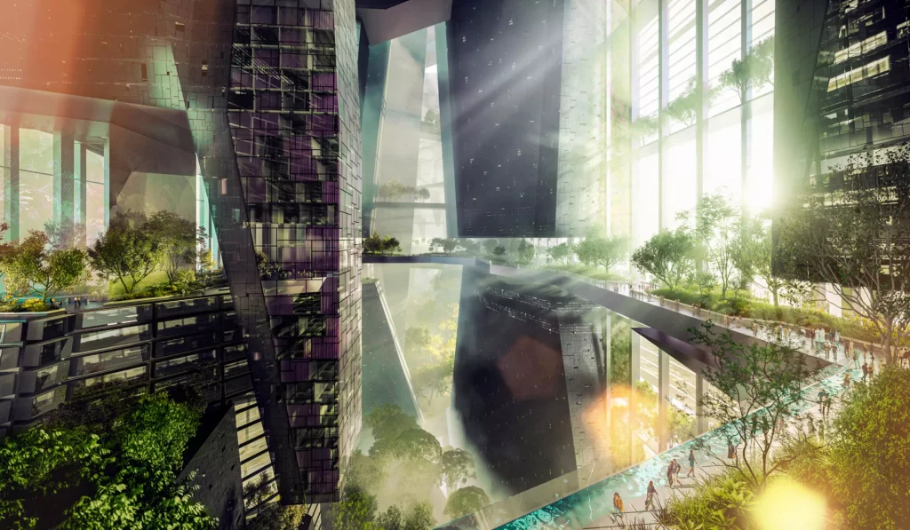 Nicknamed "The Spine", this rail link will improve connectivity across the megacity